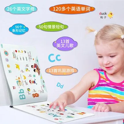 Newest Golden Sound Story Book Abc Sound Book With Sound Buttons