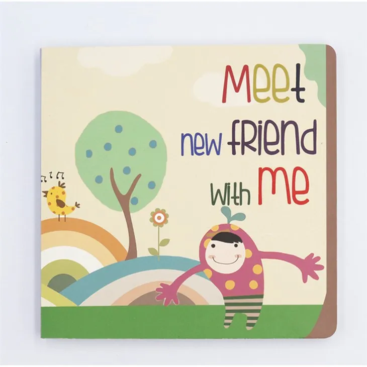 Special Design Meet New Friends Sound Book Use For Baby