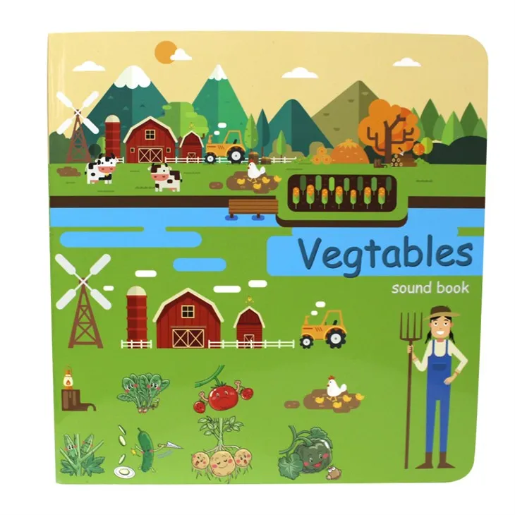 Unique Gift Farm Sounds Book Use To Kid Education